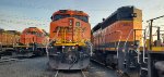 Head On Photo Of BNSF 6111 A 25th BNSF Anniversary ES44AC Locomotive 